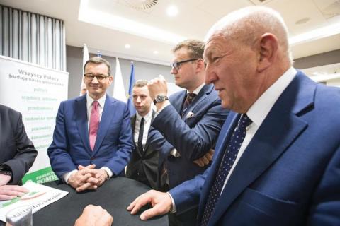 Premier Morawiecki gościem sądeckiej Fundacji Pomyśl o Przyszłości 
